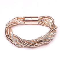 Last inn bildet i Galleri-visningsprogrammet, Nydelig dus rosa kjede og armbånd
