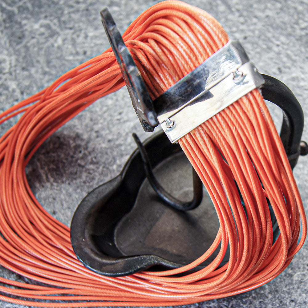 Kjede, fargerikt 36 rader med magnetlås, oransje