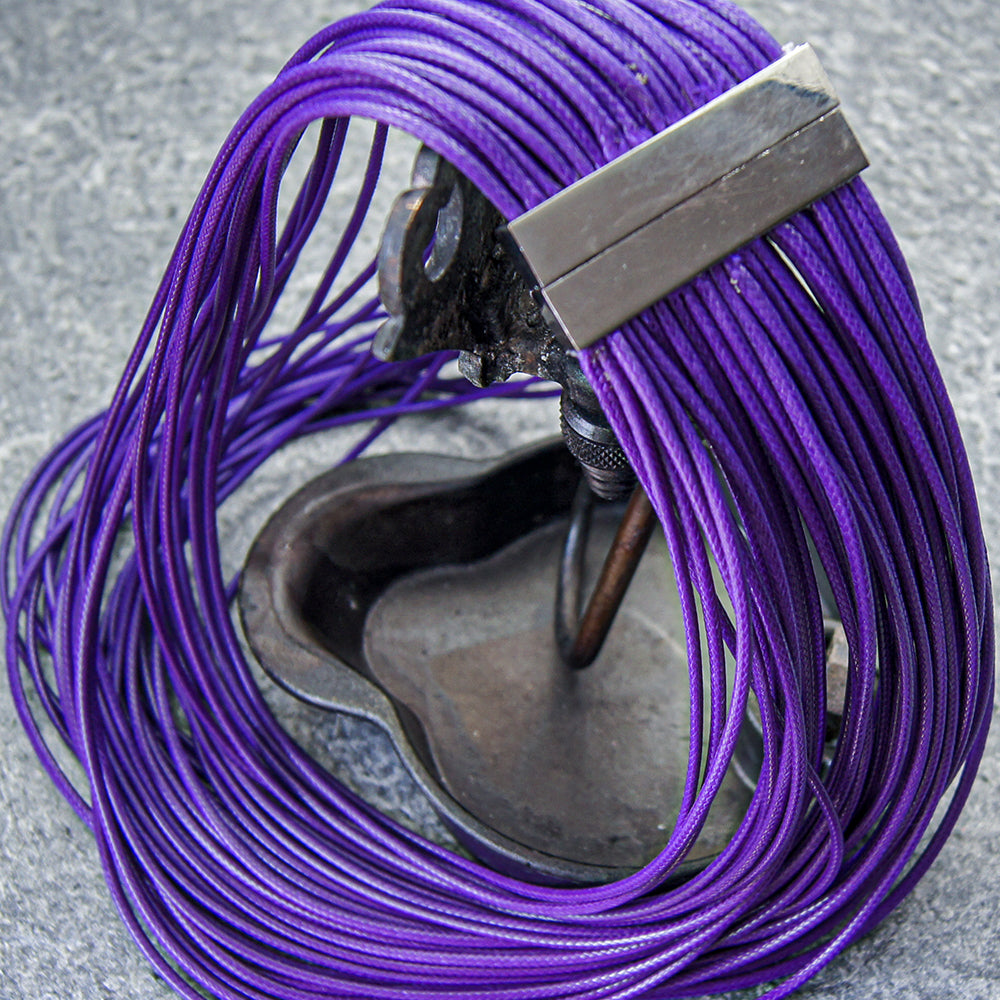 Kjede, fargerikt 36 rader med magnetlås, lilla